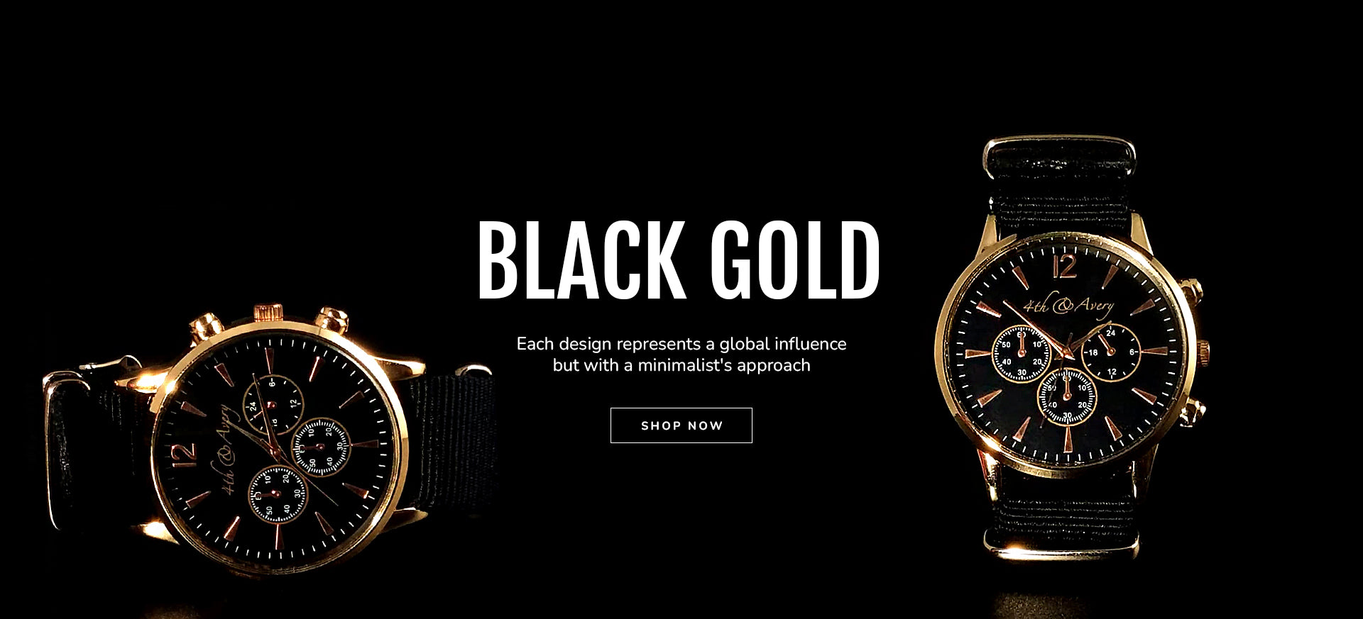 4th & Avery minimalist watches