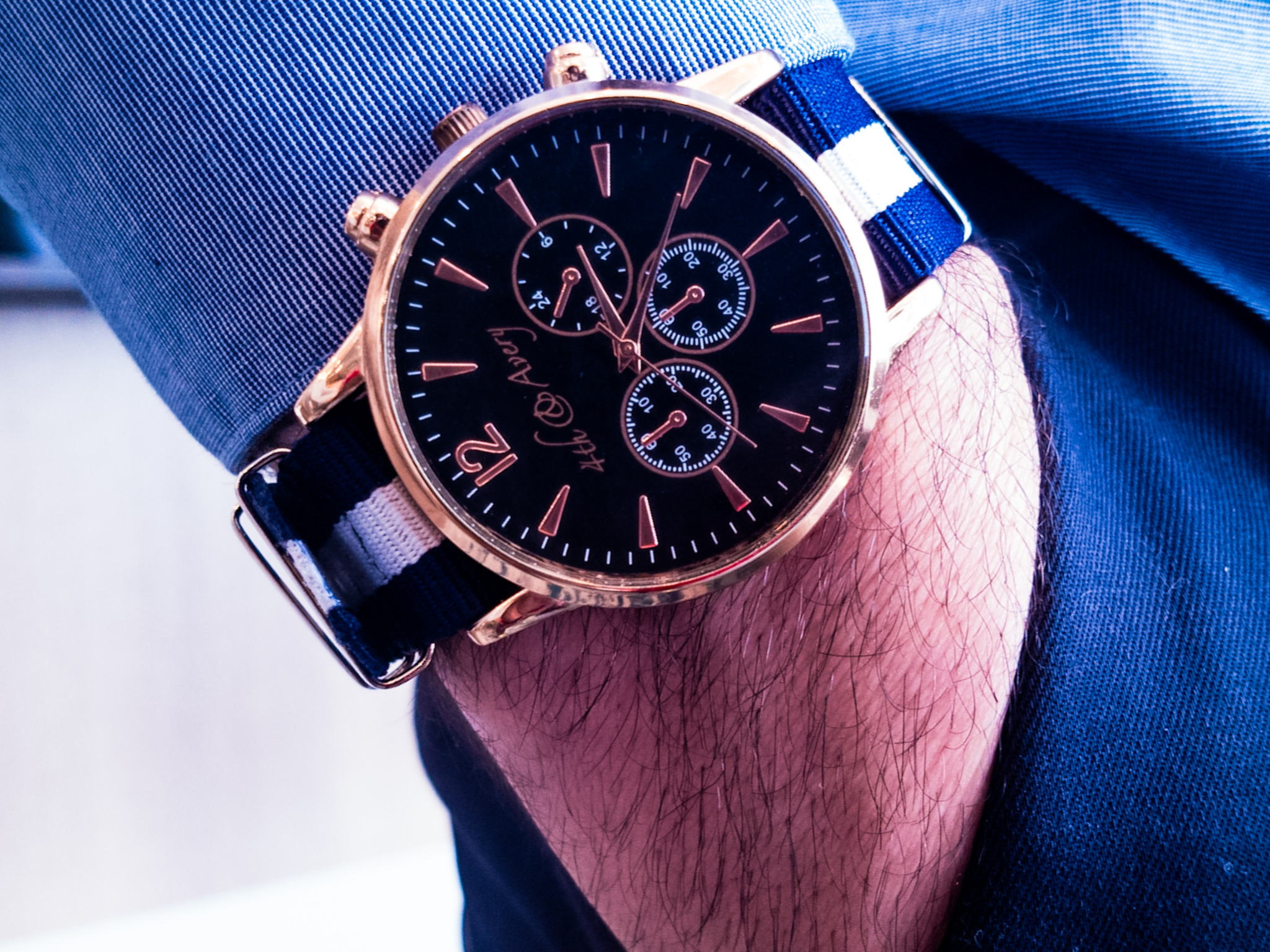 G10 NATO BLUE - Best Minimalist Watches